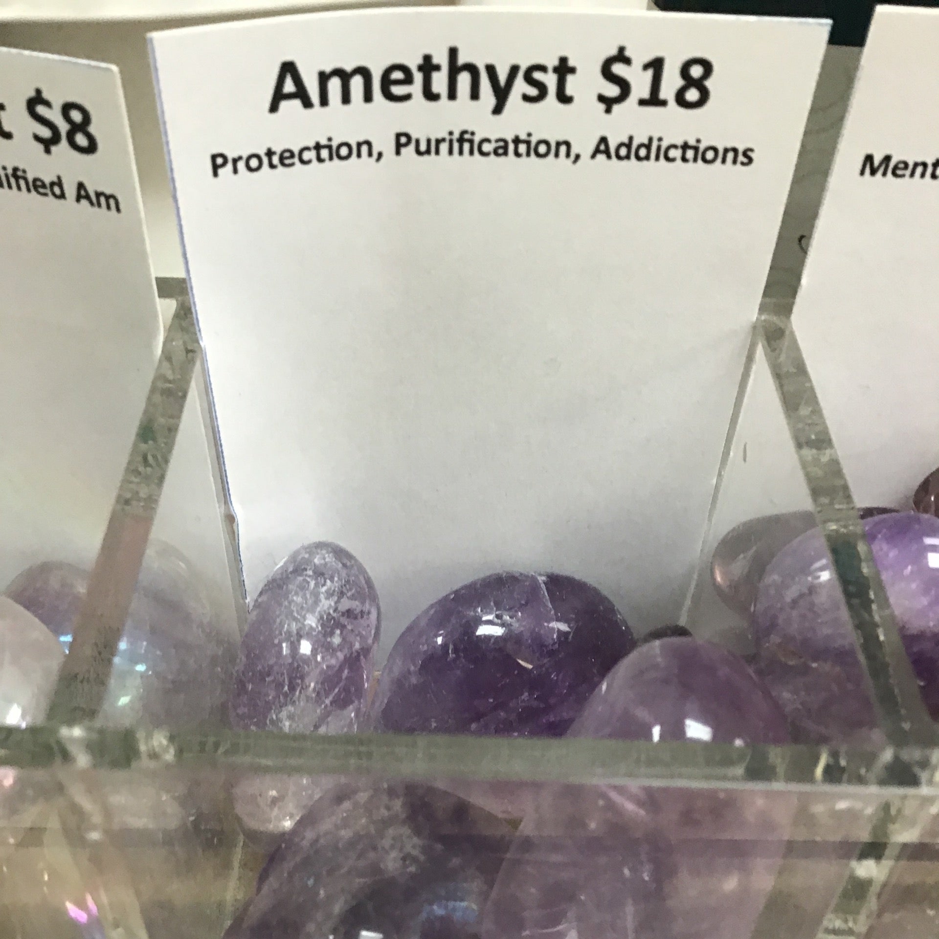Tumbled Amethyst