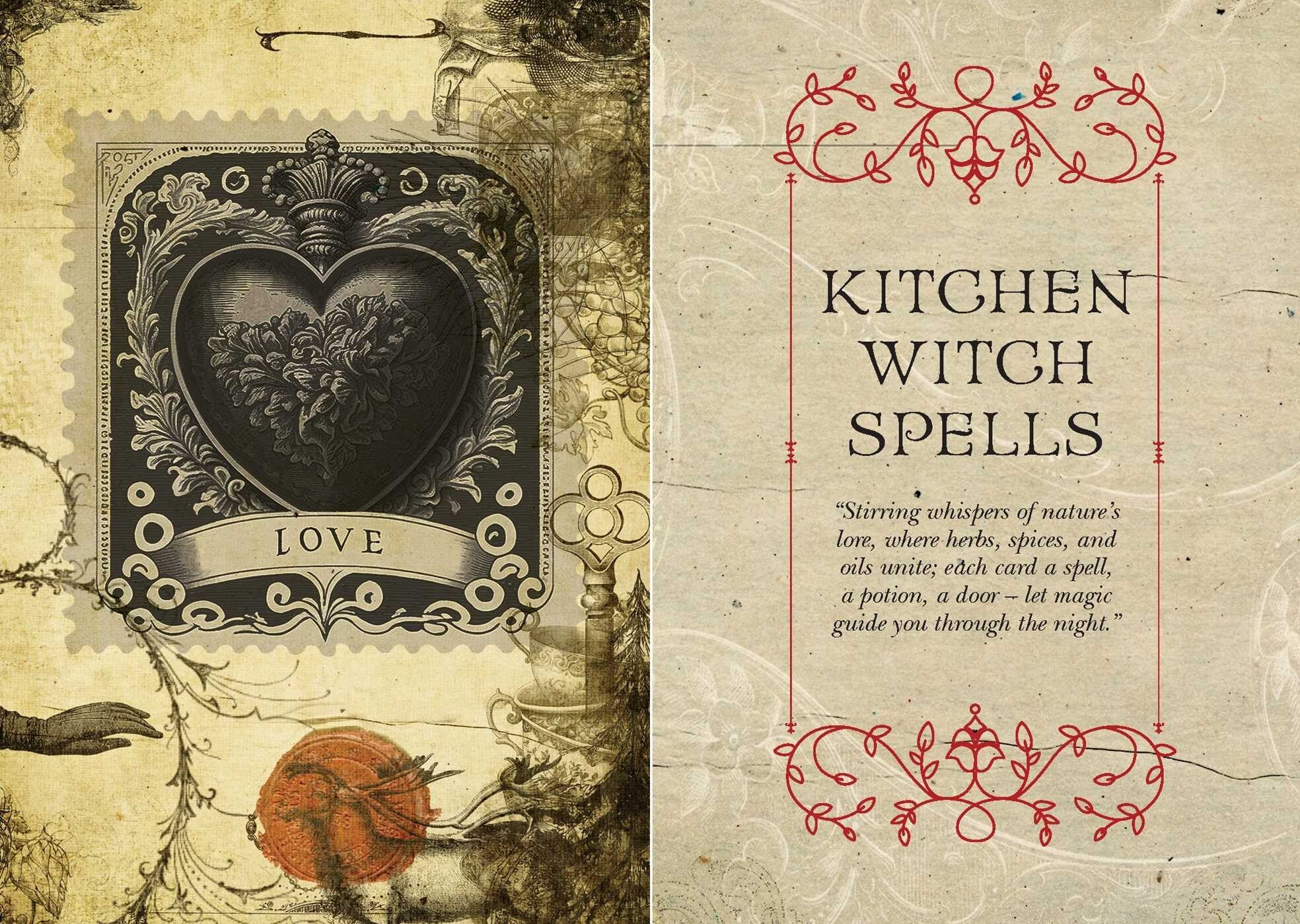 Kitchen Witch Oracle: Spells, incantations and natural remedies