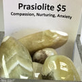 Tumbled Prasiolite (Green Amethyst)