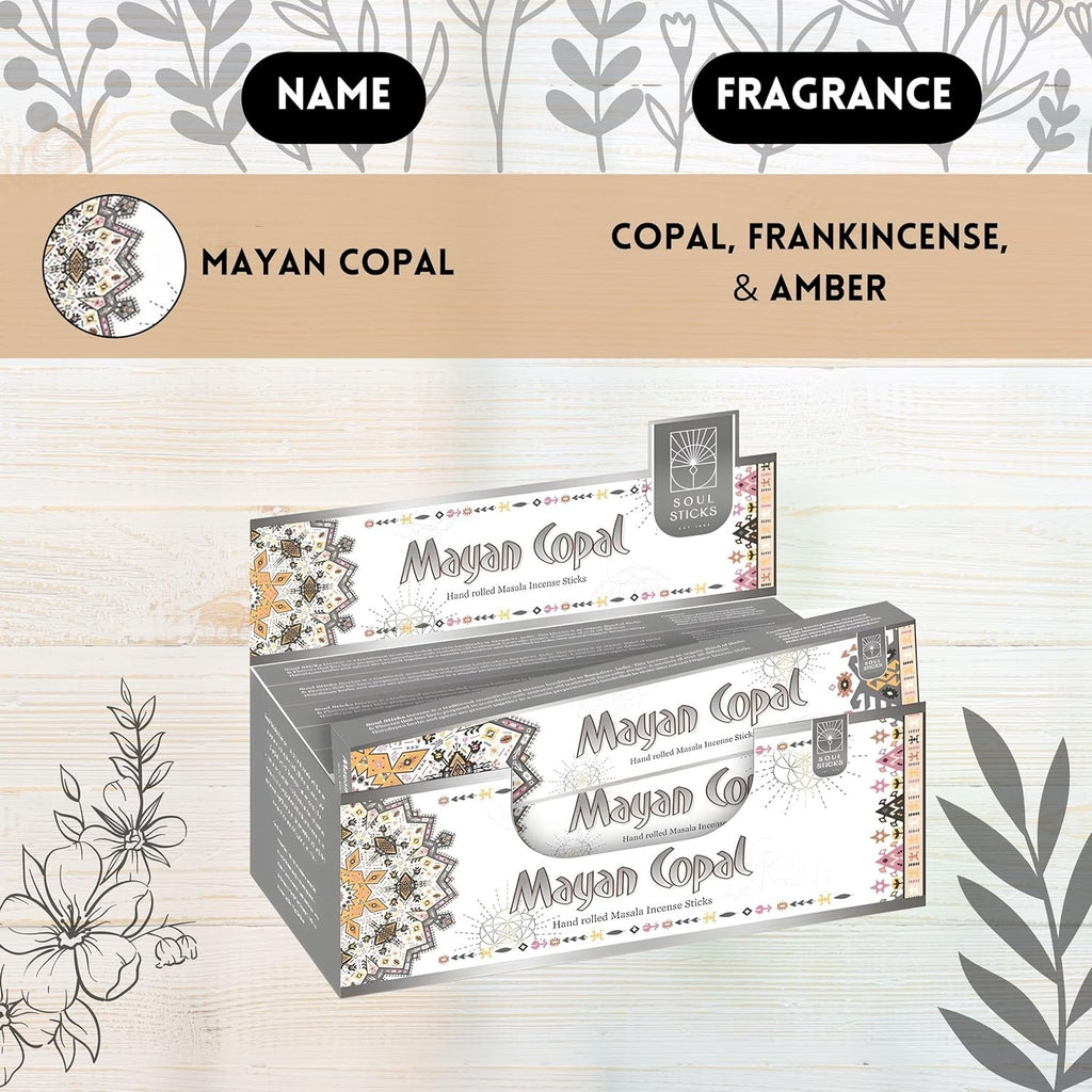 Mayan Copal Natural Masala Incense Sticks