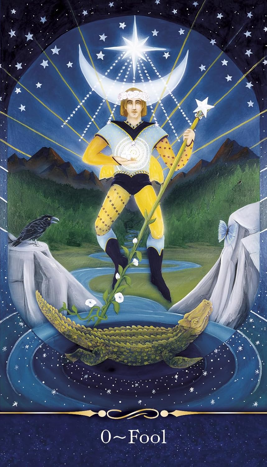 The Star Tarot : Your Path to Self-Discovery through Cosmic Symbolism (Tarot Kit Box Set with 78 Cards and Guide Book)
