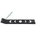Black Mosiac Moon Phase Incense Holder