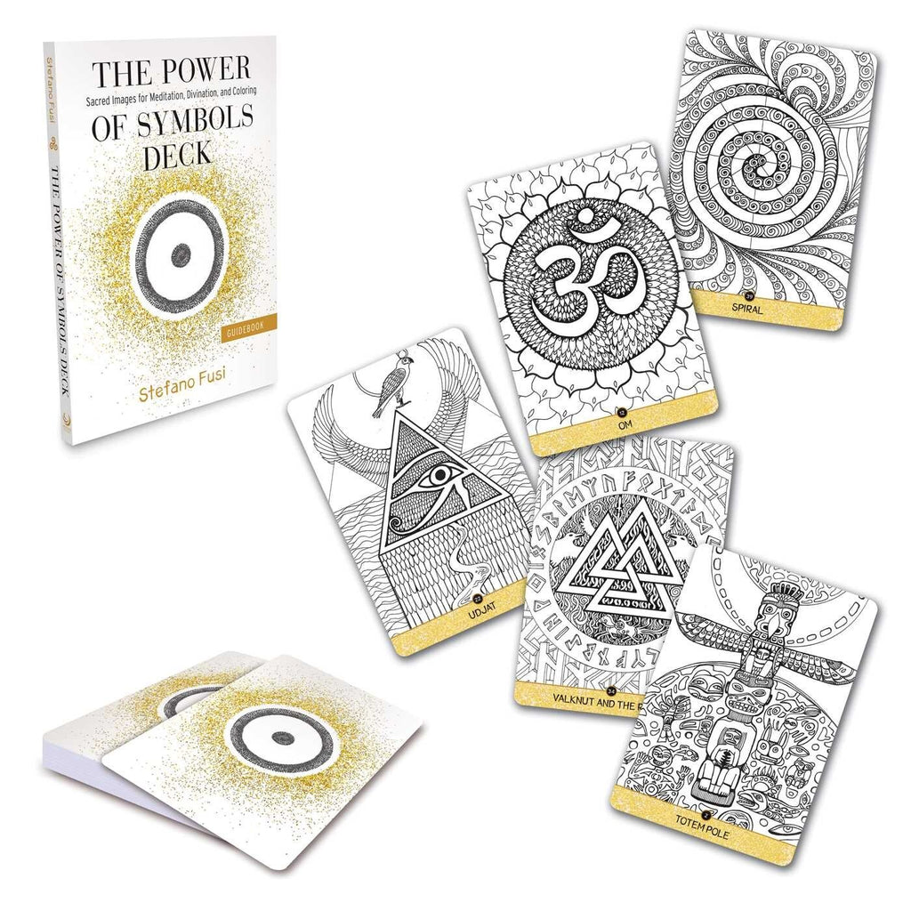 The Power of Symbols Deck: Sacred Images for Meditation, Divination, and Coloring