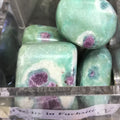Tumbled Ruby in Fuchsite