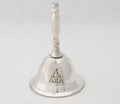 Altar Bell Triquetra Silver Plated 3"