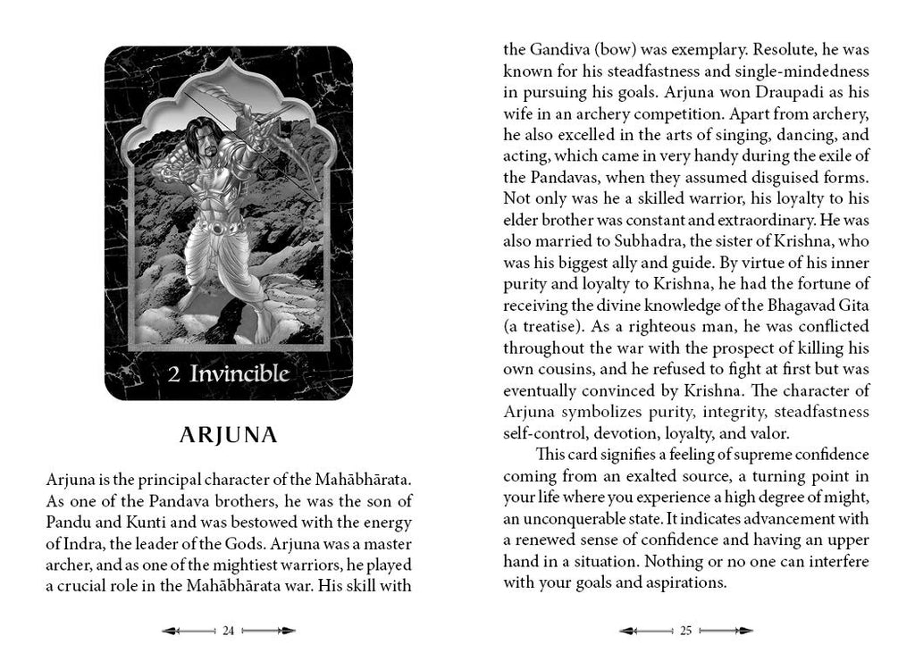 The MahÄbhÄrata Oracle: (Oracle Kit Box Set with 36 Cards and Guide Book)