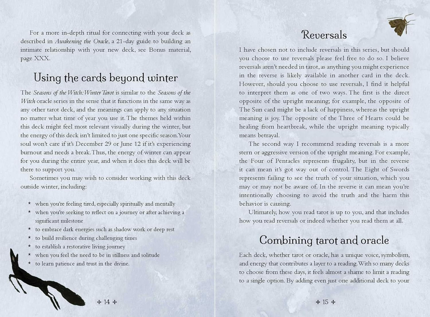 Seasons of the Witch: Winter Tarot A journey through Yule and Imbolc