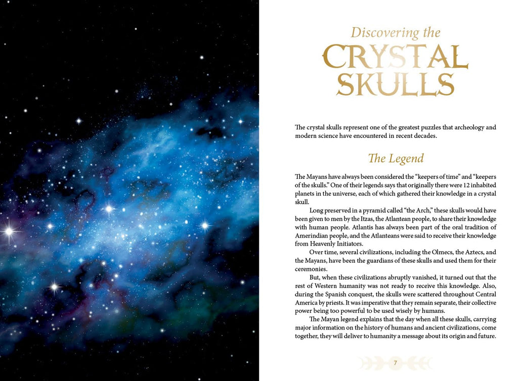 Oracle of the Crystal Skulls: (Oracle Kit Box Set with 52 Cards and Guide Book)