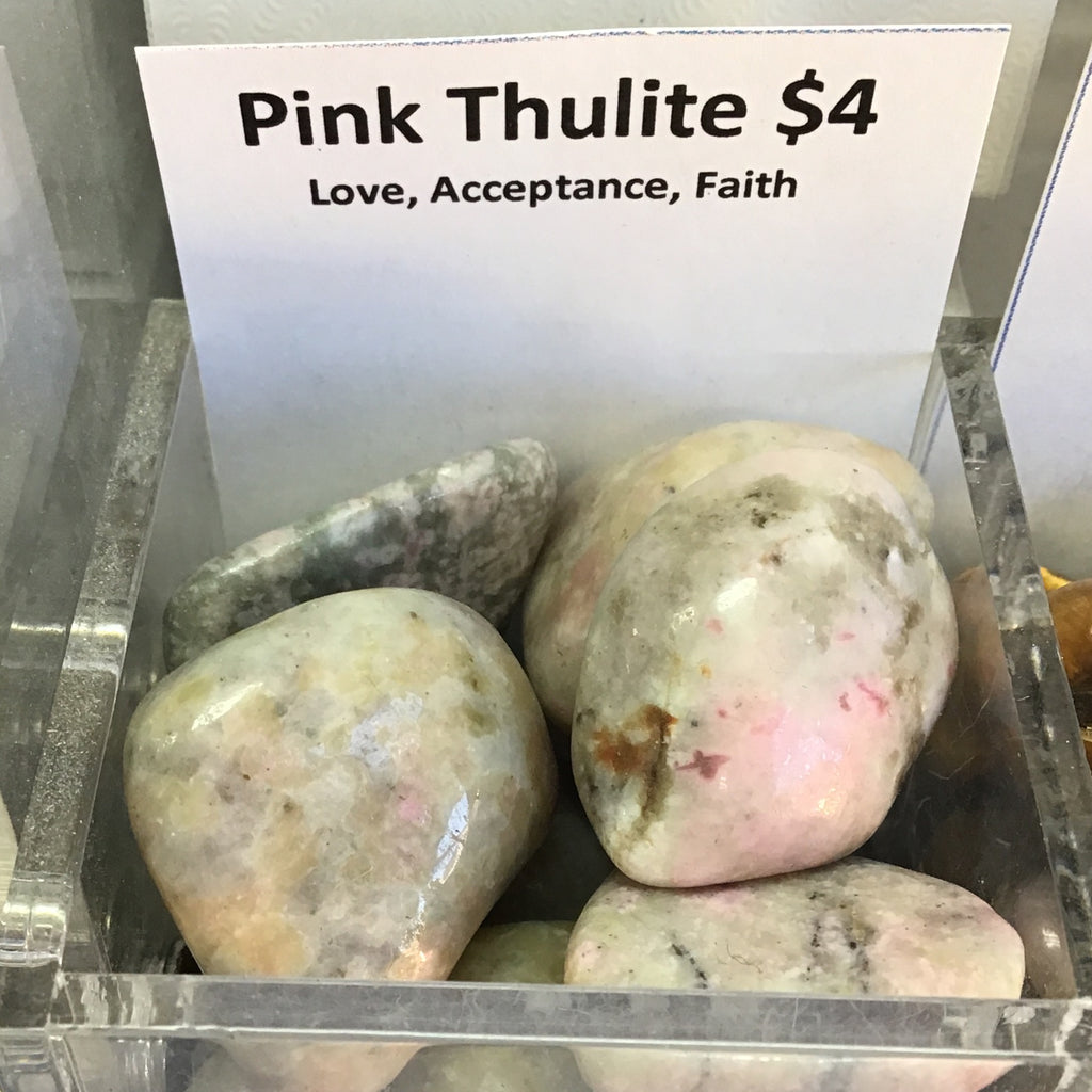 Tumbled Thulite pink