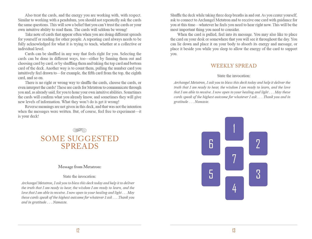 The Archangel Metatron Self-Mastery Oracle: (Oracle Kit Box Set with 55 Cards and Guide Book)