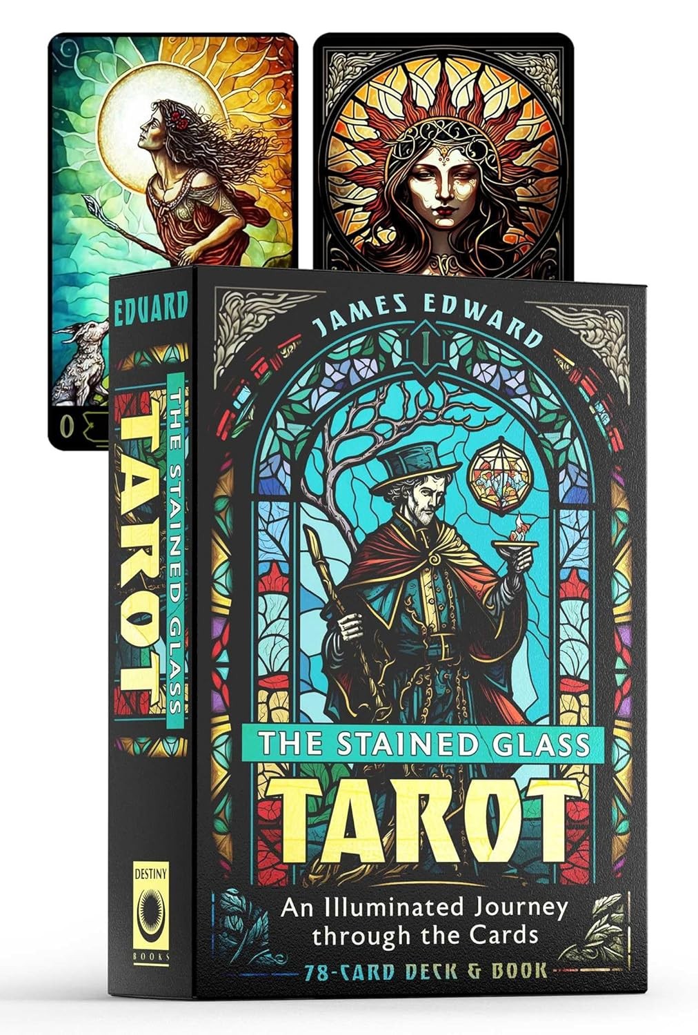 The Stained Glass Tarot: An Illuminated Journey through the Cards