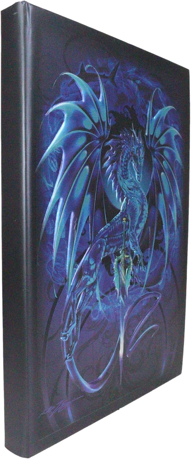 Dragon Sea Blade Drake Embossed Hard Cover Journal - Ruth Thompson Fantasy Dragon Semi Iridescent Journal