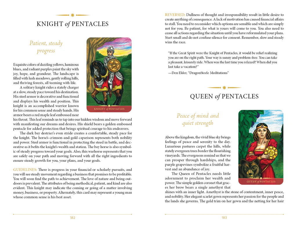 Steele Wizard Tarot : The Language of the Soul (Tarot Kit Box Set with 88 Cards and Guide Book) By Pamela Steele