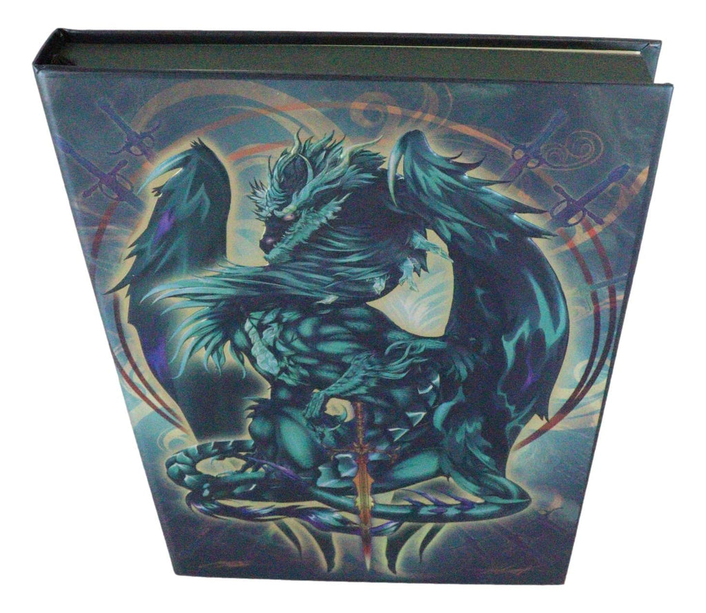 Dragon Terra Blade Drake Embossed Hard Cover Journal - Ruth Thompson Fantasy Dragon Semi Iridescent Journal