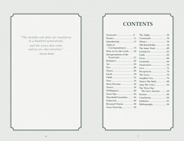 The WayCard Oracle : A Guide to the Inner Journey By Martha Travers