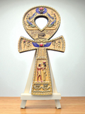 Ankh Symbol – 6" Gold tones and colors